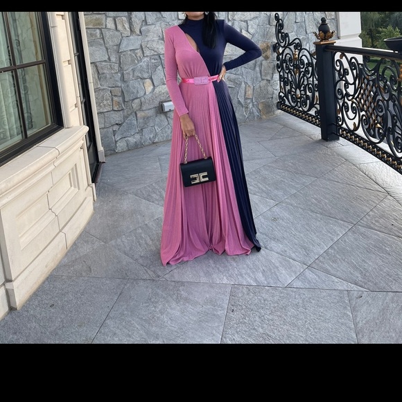 COPY - Elisabetta Franchi dress , red carpet dress, Made in Italy - Picture 5 of 8